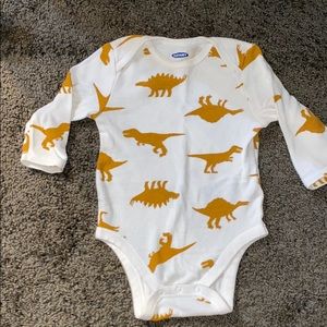 Dinosaur long sleeve thermal 3-6m